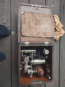 Improved Robertson-Thompson Steam Engine Indicator w/ Box - Vintage - Picture 1 of 18