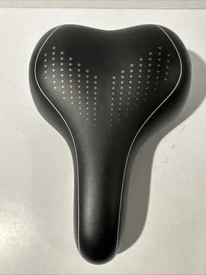 Asiento de sillín de bicicleta Bontrager Velo negro #297950 ~ estado sin usar VL-6105 Foto 1 de 4