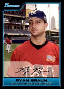 2006 Bowman Draft Picks & Prospects Futures Game Prospects #FG3 Ryan Braun