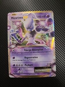 Mewtwo EX - 52/108 - Pokemon Evolutions XY Ultra Rare Card LP