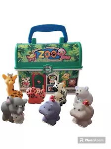 Großes Los Fisher Price Little People Zoo Tiere mit Tragetasche Figur Spielzeug - Bild 1 von 21