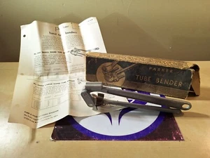 DOBLADORA DE TUBOS DE MANO PARKER VINTAGE PARA 3/16" CON CAJA DE INSTRUCCIONES ORIGINALES - Imagen 1 de 5