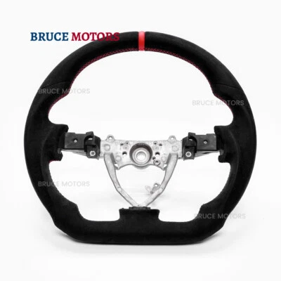 Volante deportivo de cuero Real Alcantara Toyota FJ Cruiser XJ10 2007-2017 Foto 1 de 4