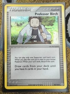 Pokemon Professor Birch 82/106 Professor Program 2004-2005 Promo Holofoil LP - Picture 1 of 10