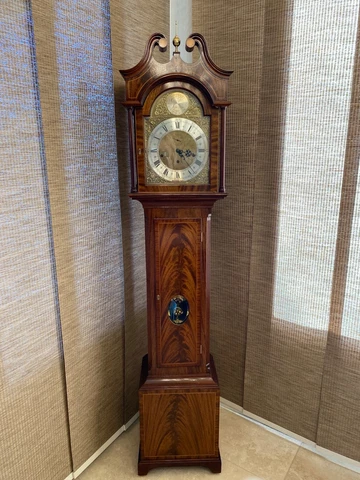 Balmoral Mahogany Grandmother Clock Cover