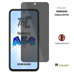 TM-Concept® Gehärtetes Glas getönt für Samsung Galaxy A54 5G - Radian 2.5D Privacy - Bild 1 von 7