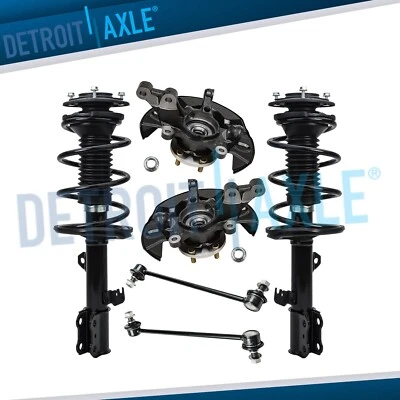 Nudillos de dirección delantera rueda buje puntales barras estabilizadoras para Toyota Corolla 2003-2008 Foto 1 de 4