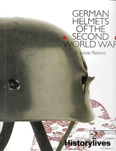 Schiffer German Helmets Of The Second World War Covers Liners Insignia Makers - Imagen 1 de 2