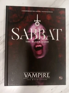 Vampire the Masquerade 5th Sabbat the Black Hand - HC - English - RGS09388 RPG - Picture 1 of 3