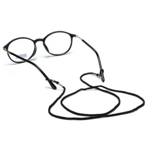 6 pack Black Anti-slip Nylon Eyeglass Strap Glasses Holder Eyewear Neck Cord - Picture 1 of 2