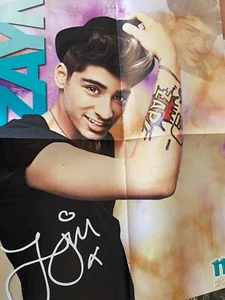 Zayn Malik, One Direction, Austin Mahone, Double Four Page Foldout Poster - Picture 1 of 2