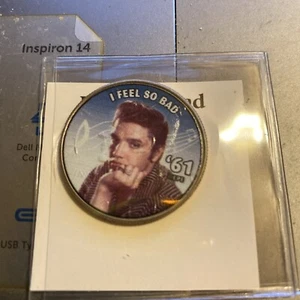 USA - Elvis Presley - I Got Stung - Half Dollar Colorized Coin - Bild 1 von 5