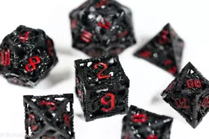 (Stoic Black) Deadly Dragon Dice: Shards of Oblivion Hollow Metal - Bild 1 von 5