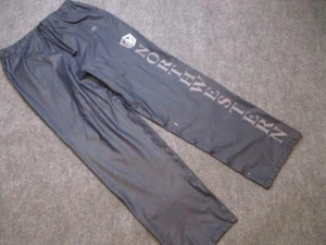 Helly Hansen Pants Men's Large Grey Waterproof Rain Wind Polyurethane Workwear - Picture 1 of 23