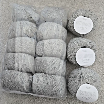Hilo reciclado Sandnes Hilo Tweed - Color 1085 Gris claro (6 bolas) Foto 1 de 4