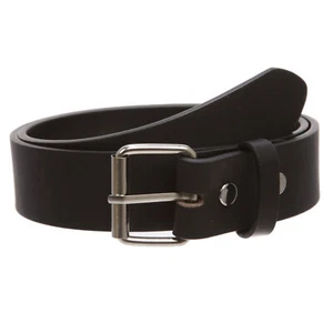 Kids or Extra Small Size Snap On Plain Leather Belt - Picture 1 of 76