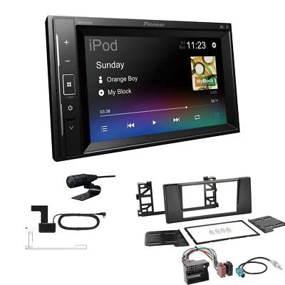 Pioneer Autoradio Bluetooth DAB Apple Android für BMW 5er E39 schwarz Quadlock - Bild 1 von 4