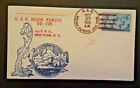 1946 Uss Hugh Purvis Dd 709 New York Ny Embossed Illustrated Naval Cover