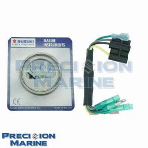 Suzuki Outboard Parts 2" White Fuel Gauge 990C0-80103 - Picture 1 of 1