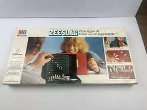 Vintage 1972 * DUTCH Netherlands * ZEESLAG BATTLESHIP GAME By Milton Bradley - Picture 1 of 8