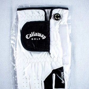 CALLAWAY SPANN New Men White Black Left Hand Golf Glove Size M - Picture 1 of 14