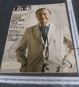 Look Magazine March 23 1971 Marcus Welby, M.D. GREAT VINTAGE ADS - Picture 1 of 5
