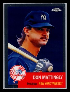 2022 Topps Chrome Platinum Anniversary Don Mattingly #6 Base New York Yankees