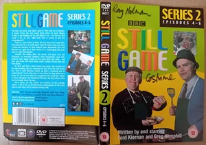 ORIGINAL AUTOGRAPHED STILL GAME DVD COVER RAY HOLMAN Costume Designer - Imagen 1 de 1