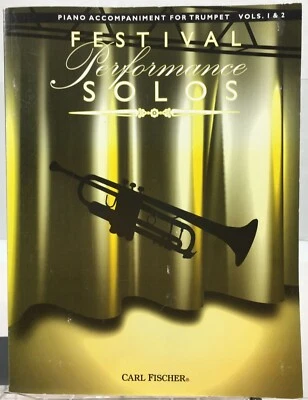Festival Performance Solos Vols 1 & 2 Piano Acc For Trumpet Book By Carl Fischer - Image 1 of 4