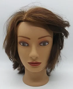 Human Hair 10" Mannequin Head For Hair and Makeup Diane by Fromm "Avery" #03045 - Picture 1 of 14