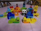 Lego Duplo Creative Animals with the number train educational very good clean