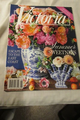 Victoria Magazine  July/August 2024 Summer Sweetness Escape To The East Coast - Image 1 of 3
