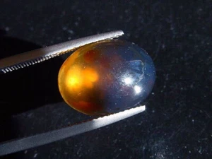 Blauer Bernstein / blue Amber 3,45 Ct. Cabochon (4174t) - Bild 1 von 1