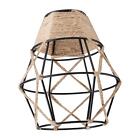 Industrial Pendant Light Shade Chandelier Covers Woven Rope Lamp Shades