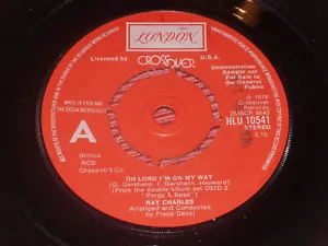 Ray Charles: Oh Lord i'm on my way 1976 DEMO 7" EX+ - Picture 1 of 4