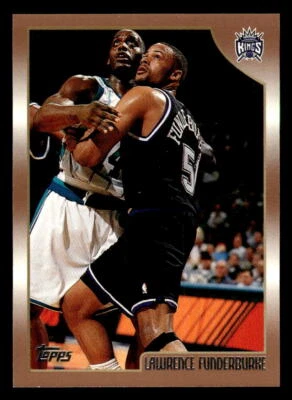 1998-99 Topps #117 Lawrence Funderburke - Image 1 of 2