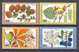 Alemania Berlín 1979 MiNr 607/10 flores montado sin montar o nunca montado en muy buen estado - Imagen 1 de 1