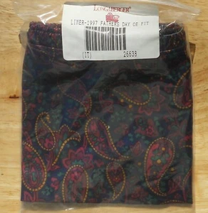 NUEVO Longaberger 1997 Día del Padre OE FIT Forro 26638 Paisley - Imagen 1 de 1