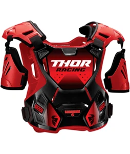 THOR GUARDIAN CHEST BACK GUARD ROOST DEFLECTOR RED "YOUTH" SMALL / MEDIUM - Picture 1 of 4