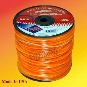 3 Lb Spool Diamond Cut Commercial Weedeater Trimmer Line # .105 USA - Picture 1 of 2