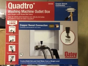 Oatey 38568 Quadtro Waschmaschine Steckdose - Bild 1 von 6