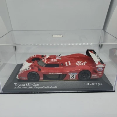 MINICHAMPS 1 43 Toyota GT One 1999 Le Mans 3 - Image 1 of 4