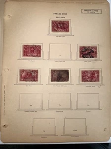 USA 1891-1933 POSTAGE DUE PARCEL POST DUE STAMP SMALL COLLECTION RARE 1-50 CENT - Picture 1 of 23