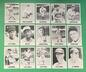 1977 RENATA GALASSO GLOSSY GREATS 1930'S SERIES 2 COMPLETE SET #46-90 - Picture 1 of 3