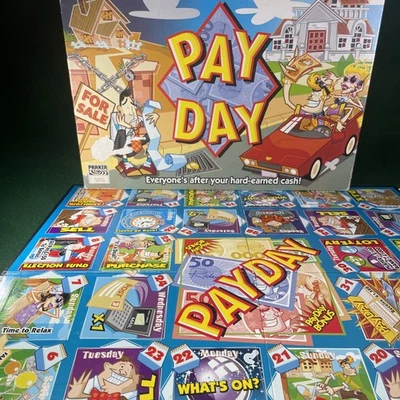 Payday Financial Family Board Game Parker 2002 game is excellent and complete - Image 1 of 4