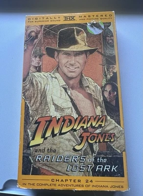 Indiana Jones And The Raiders Of The Lost Ark (THX Mastered VHS 1990s ) - Image 1 of 4