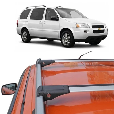 Подходит для Chevrolet Uplander 2005-2009 багажник на крышу поперечные дуги серебристый багажник 2 шт. - Изображение 1 из 4