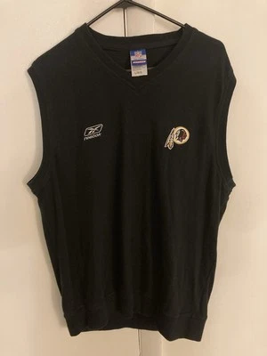 Reebok Vintage Equipo NFL Ropa Washington Redskins Sudadera Sin Mangas Grande Foto 1 de 4