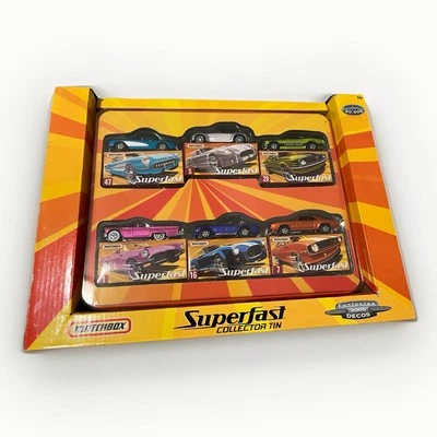 Matchbox 2005 Exclusive Superfast Collector Tin 1 of 20,500 Unopened - Image 1 of 4