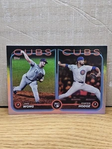 2024 Topps Update Series #US106 Rookie Combos Jake Wong & Porter Hodge Cubs - Picture 1 of 12